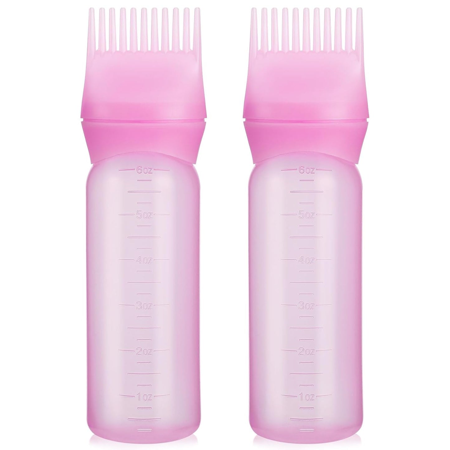 ROOT FOR YOURSELF Root Comb Hair Oil Applicator Bottle - 6 Oz - 2 Pack