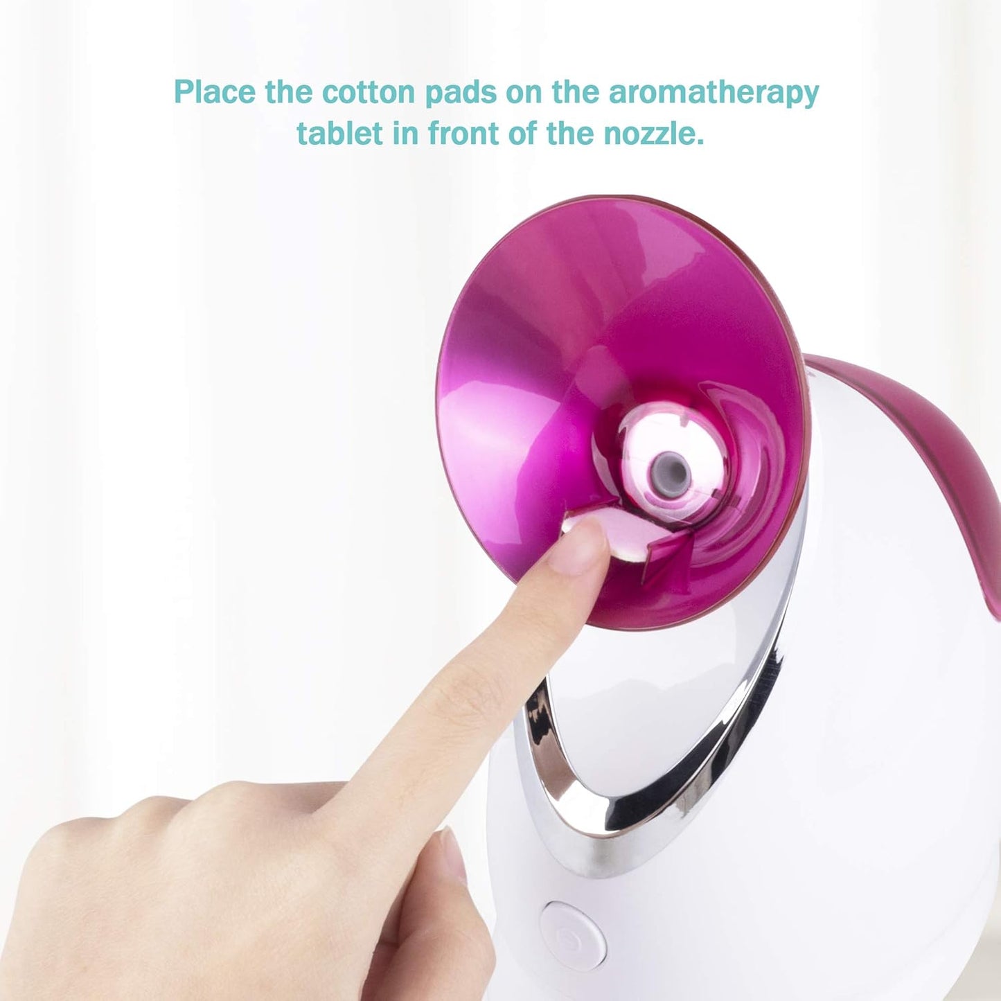 SELF CARE PRO Facial Steamer Bundled with Aromatherapy Pads
