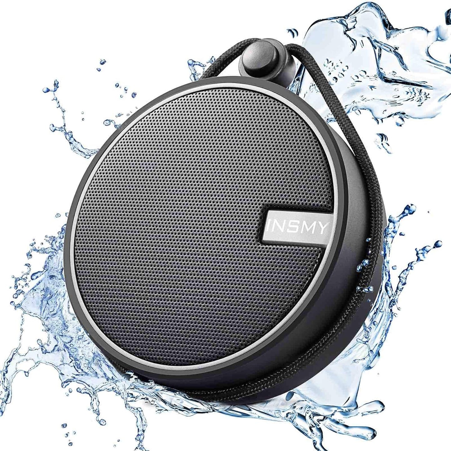 HABIT STACK 101 Waterproof Shower Bluetooth Speaker | Portable Small Bluetooth Wireless Loud Clear Sound Support TF Card | Suction Cup for Outdoor Kayak Canoe Beach Gift