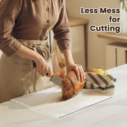 Acrylic Large Cutting Boards for Kitchen, Clear Cutting Board Non Slip, 24X18 Inch Charcuterie Boards, Apartment Must Haves Kitchen Accessories