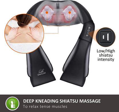 Shiatsu Neck & Back Massager With Heat