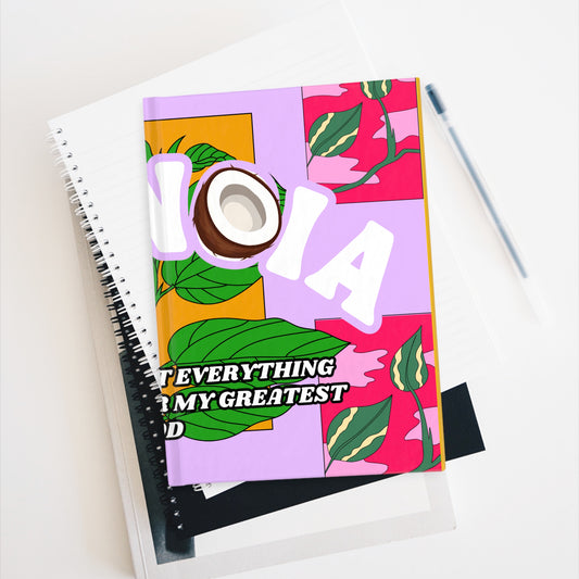 Artistry Journal — Motivational Coconut Positive Self Affirmation Notebook