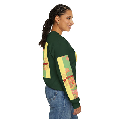 Floral 'No Repressing, Just Feeling' Crewneck Sweatshirt