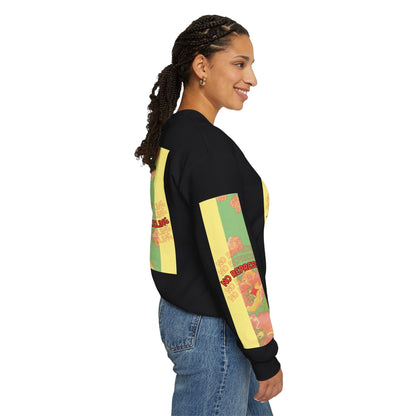 Floral 'No Repressing, Just Feeling' Crewneck Sweatshirt