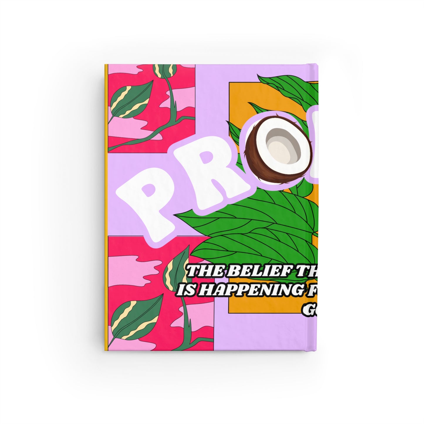 Artistry Journal — Motivational Coconut Positive Self Affirmation Notebook