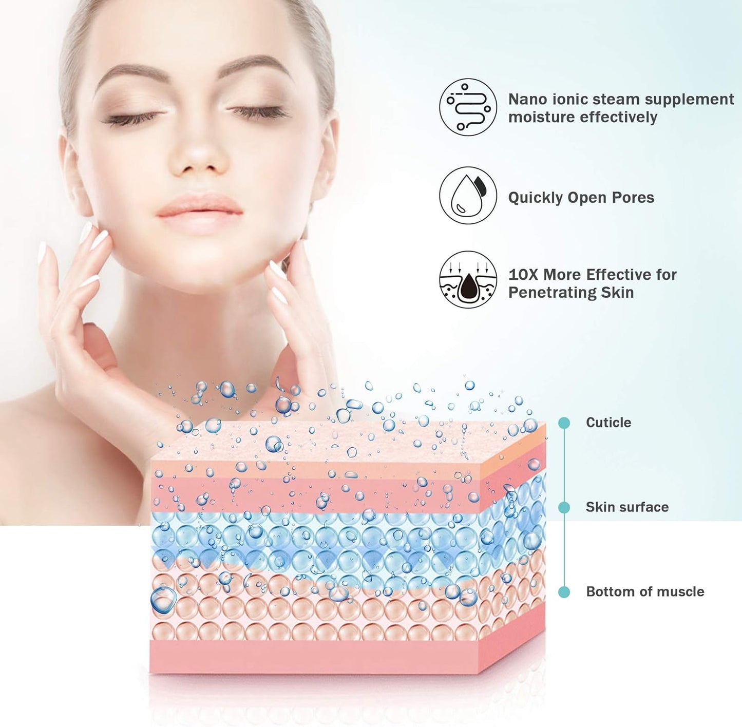 SELF CARE PRO Facial Steamer Bundled with Aromatherapy Pads