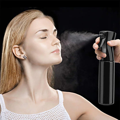 EASE INTO YOUR WASH N GO Continuous Mist Hair Spray Bottle