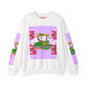 Pronoia Tropical Floral Positive Self Affirmation Graphic Crewneck Sweatshirt