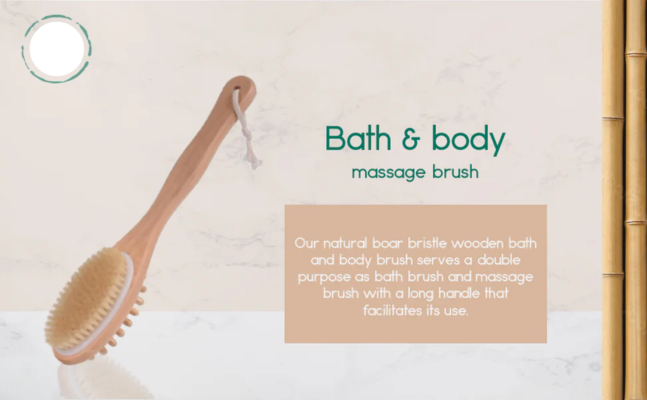 Bath & Body Massage Brush
