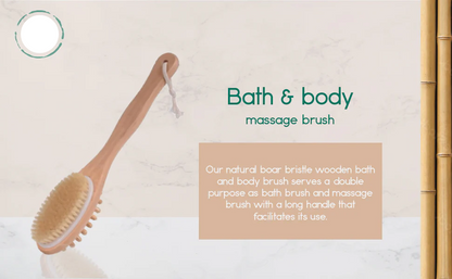 Bath & Body Massage Brush
