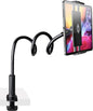 GET THAT POSTURE RIGHT Gooseneck Tablet Stand & Kindle Holder for Bed | Tablet Stand with Adjustable Flexible Arm Clamp | Mount Clip Holder for Phone Ipad Air Mini | Galaxy Tabs | Kindle Fire | Switch or Other 4.7-10.5" Devices