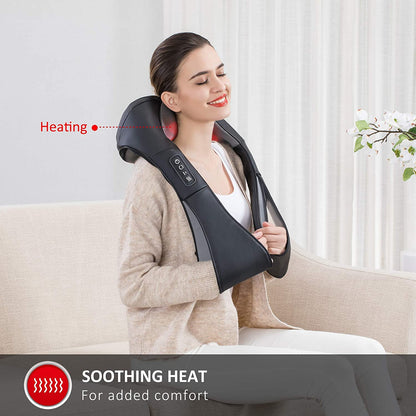 Shiatsu Neck & Back Massager With Heat