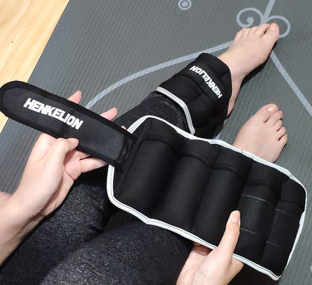 POWER UP Adjustable Ankle & Wrist Weights for Strength Training