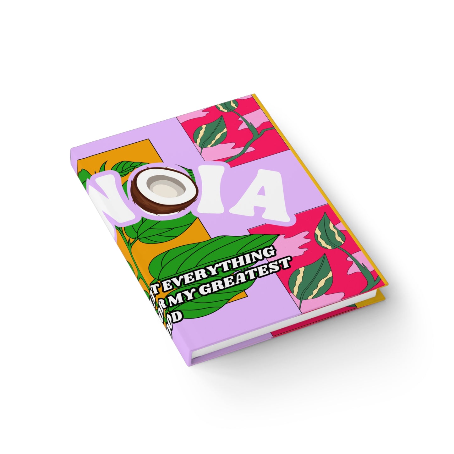 Artistry Journal — Motivational Coconut Positive Self Affirmation Notebook