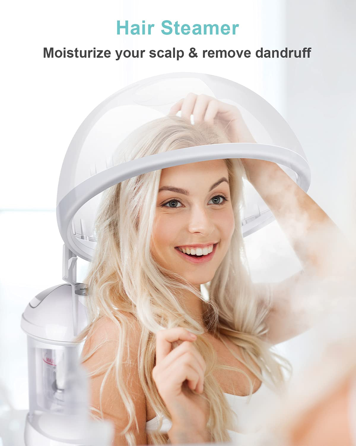 SELF CARE PRO Facial Cleansing Brush & Hair / Face Steamer Bundle