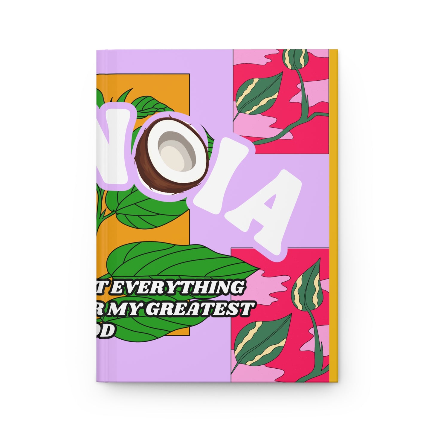 PRONOIA POSITIVE SELF AFFIRMATION Hardcover Journal Matte