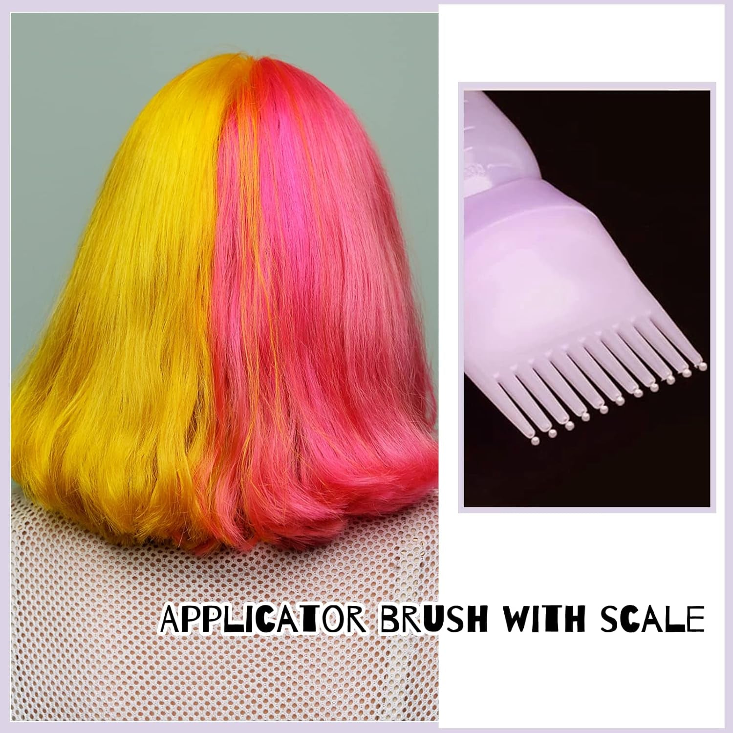 ROOT FOR YOURSELF Root Comb Hair Oil Applicator Bottle - 6 Oz - 2 Pack  