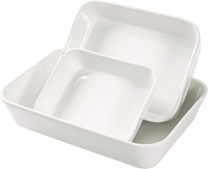 BUILD THE WHOLE CAKE Baking Dishes for Oven | Ceramic Casserole Dish Bakeware Set 9X13 
