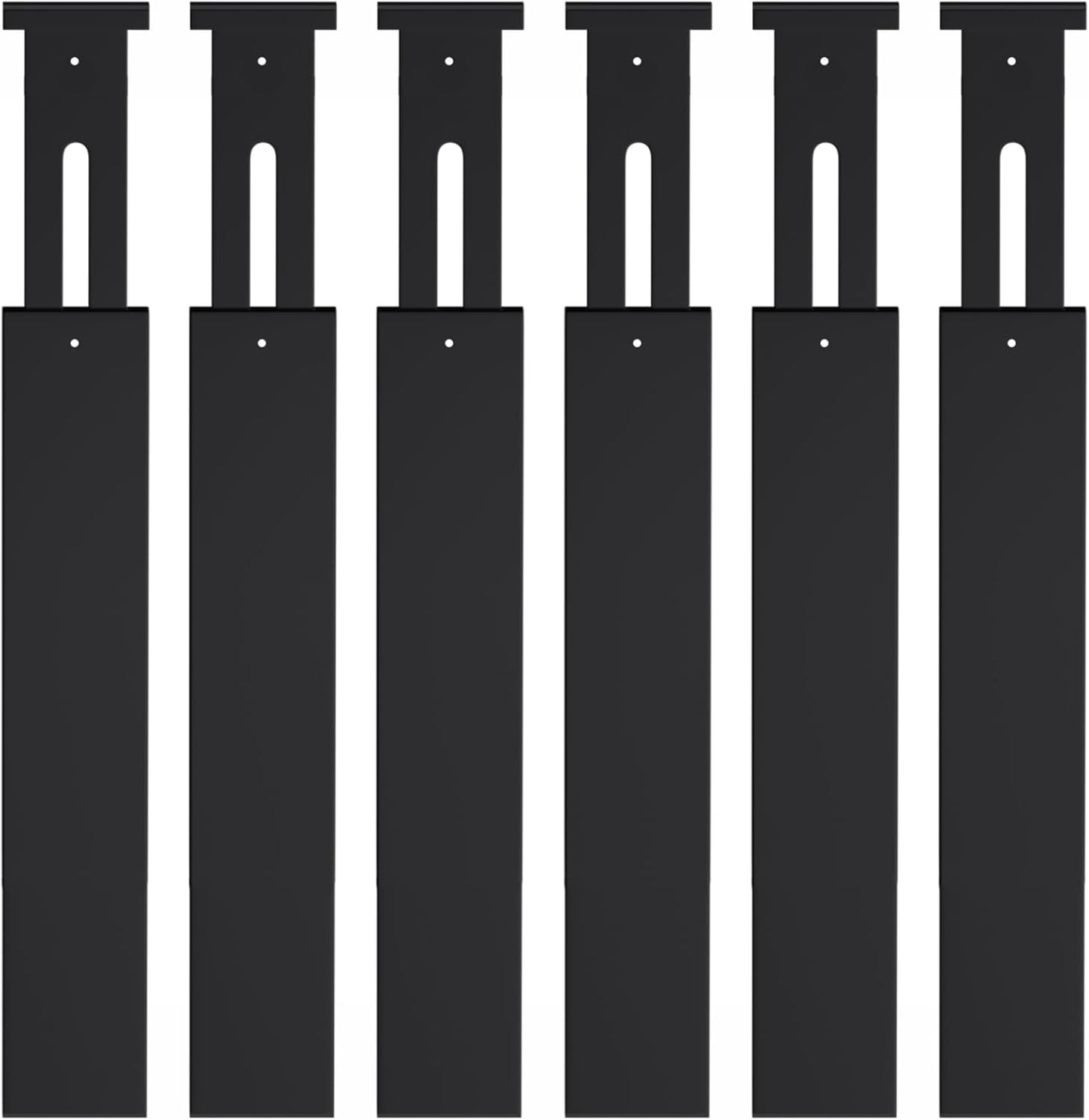 SORT IT OUT Bamboo Drawer Divider Organizers, Kitchen Drawer Organizer, Adjustable Drawer Divider for Clothes, Kitchen, Dresser, Bedroom, Bathroom and Office, 4-Pack (Black, 12-17 IN)