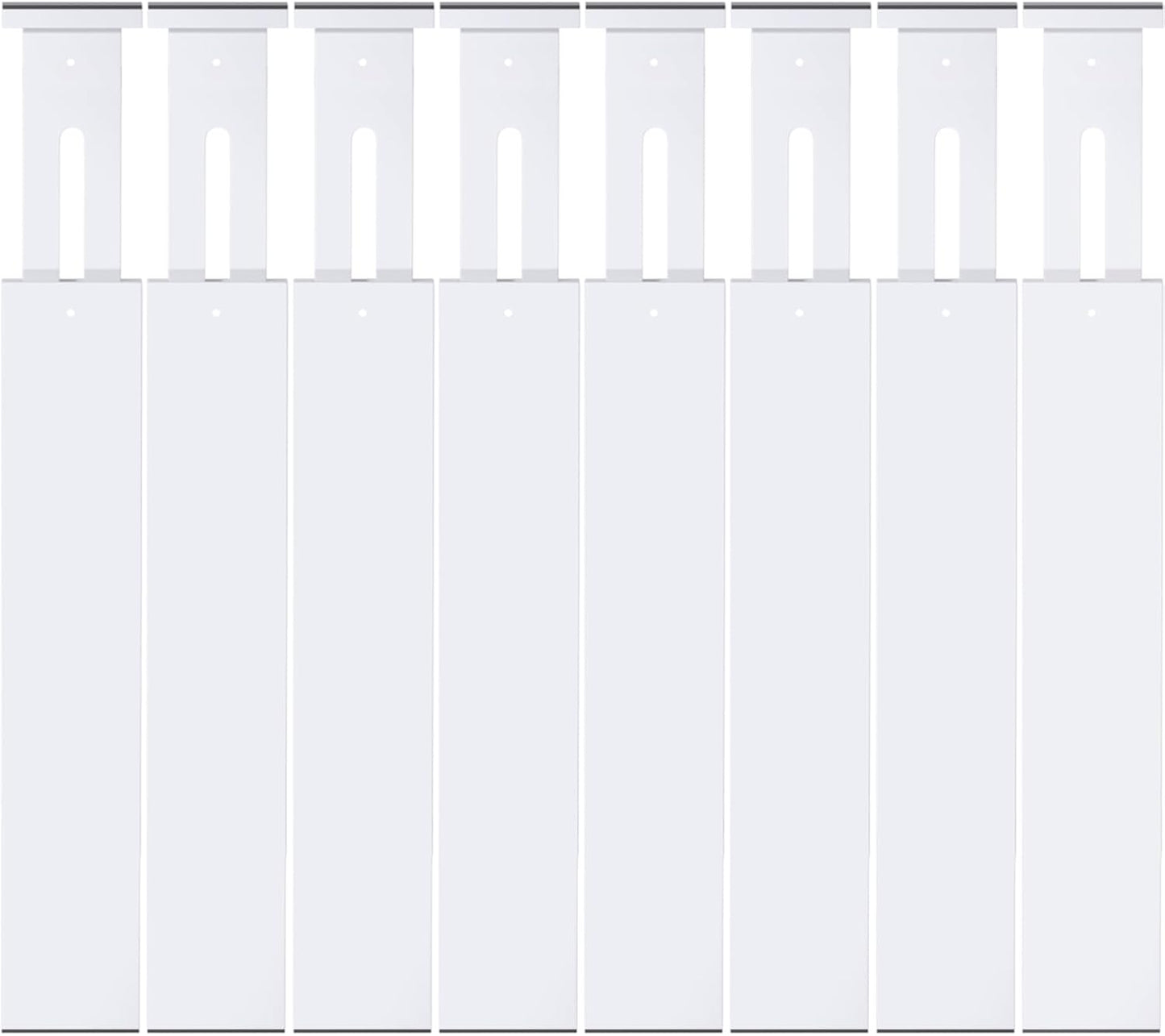 SORT IT OUT Bamboo Drawer Divider Organizers, Kitchen Drawer Organizer, Adjustable Drawer Divider for Clothes, Kitchen, Dresser, Bedroom, Bathroom and Office, 4-Pack (Black, 12-17 IN)