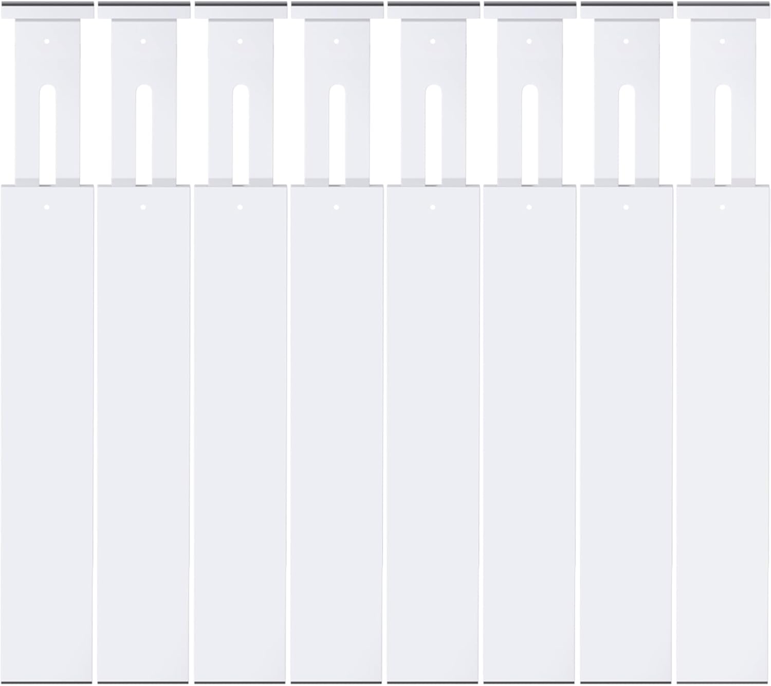 SORT IT OUT Bamboo Drawer Divider Organizers, Kitchen Drawer Organizer, Adjustable Drawer Divider for Clothes, Kitchen, Dresser, Bedroom, Bathroom and Office, 4-Pack (Black, 12-17 IN)