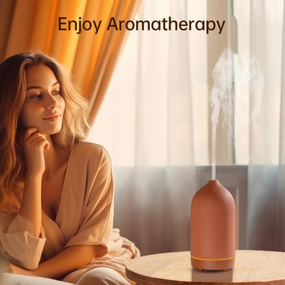 HABIT STACKING 101 Essential Oil Diffuser |120Ml Aromatherapy Ceramic Diffusers with Auto Shut off Function
