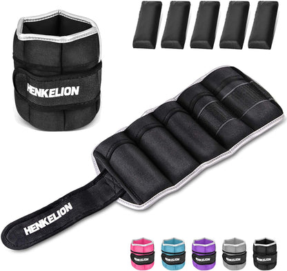 POWER UP Adjustable Ankle & Wrist Weights for Strength Training