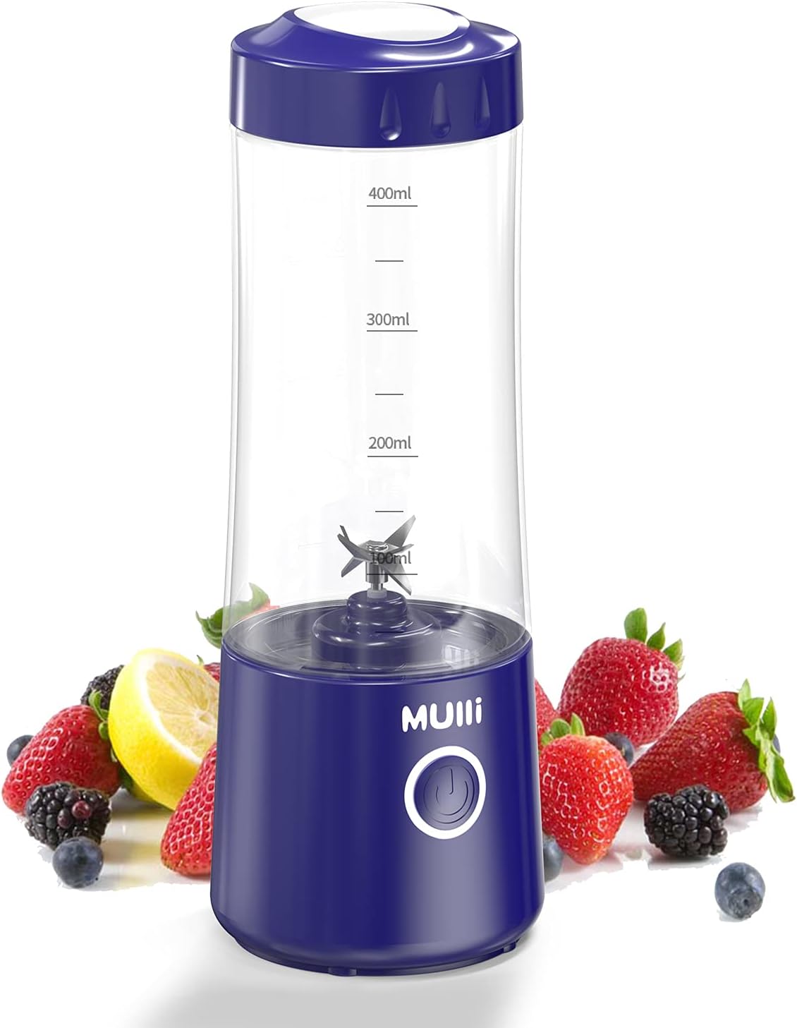 MEAL PREP PRO Six Blade Portable Blender | USB Rechargeable Personal Mixer for Smoothie and Shakes at Work, Travel, and Gym 