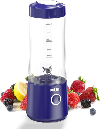 MEAL PREP PRO Six Blade Portable Blender | USB Rechargeable Personal Mixer for Smoothie and Shakes at Work, Travel, and Gym 