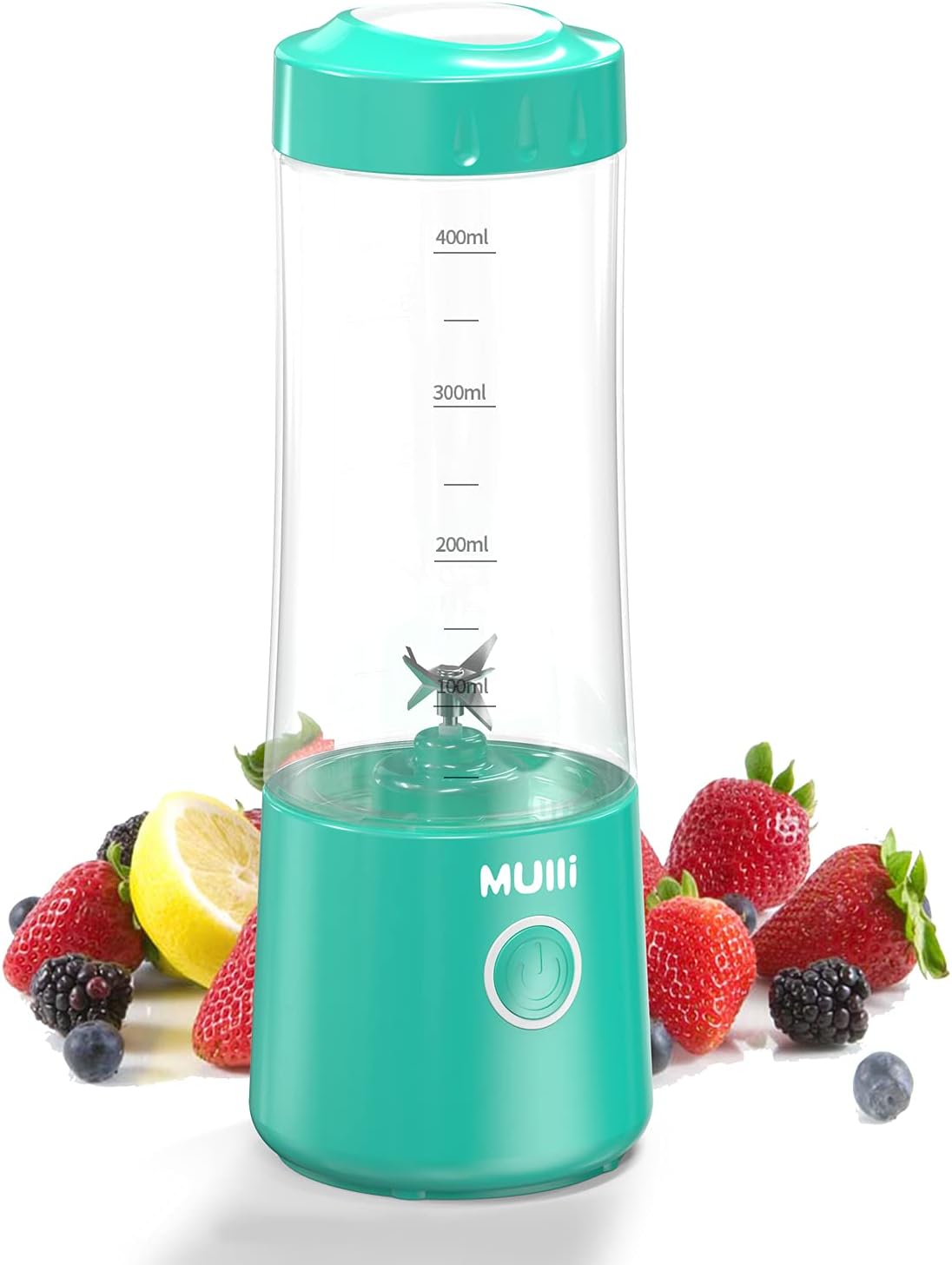 MEAL PREP PRO Six Blade Portable Blender | USB Rechargeable Personal Mixer for Smoothie and Shakes at Work, Travel, and Gym 