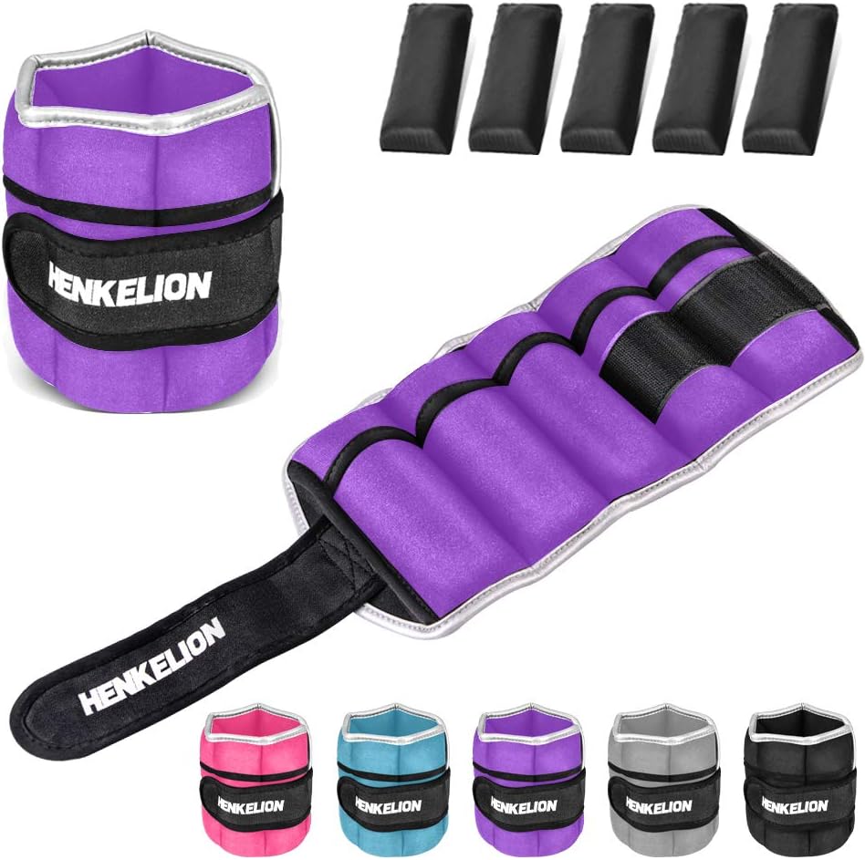 POWER UP Adjustable Ankle & Wrist Weights for Strength Training