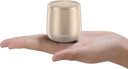 HABIT STACK 101Bluetooth Waterproof Mini Portable Wireless Speaker | Handheld Pocket Size | Built in Mic for Showering, Driving, Cooking, Hiking Biking Gift Laptop Tablet