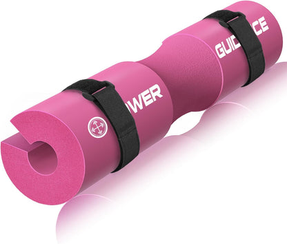 BUILD IT UP BUNDLE Barbell Squat Pad - Neck & Shoulder Protective Pad - Great for Squats, Lunges, Hip Thrusts, Weight Lifting & More - Fit Standard and Olympic Bars Perfectly