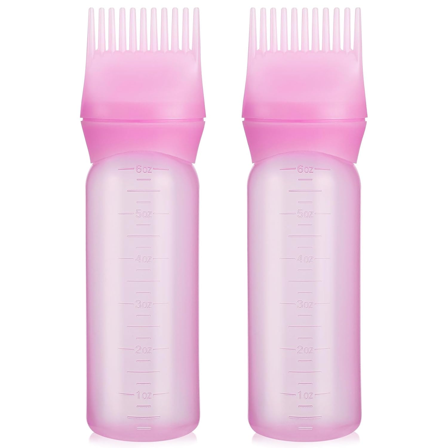 ROOT FOR YOURSELF Root Comb Hair Oil Applicator Bottle - 6 Oz - 2 Pack  