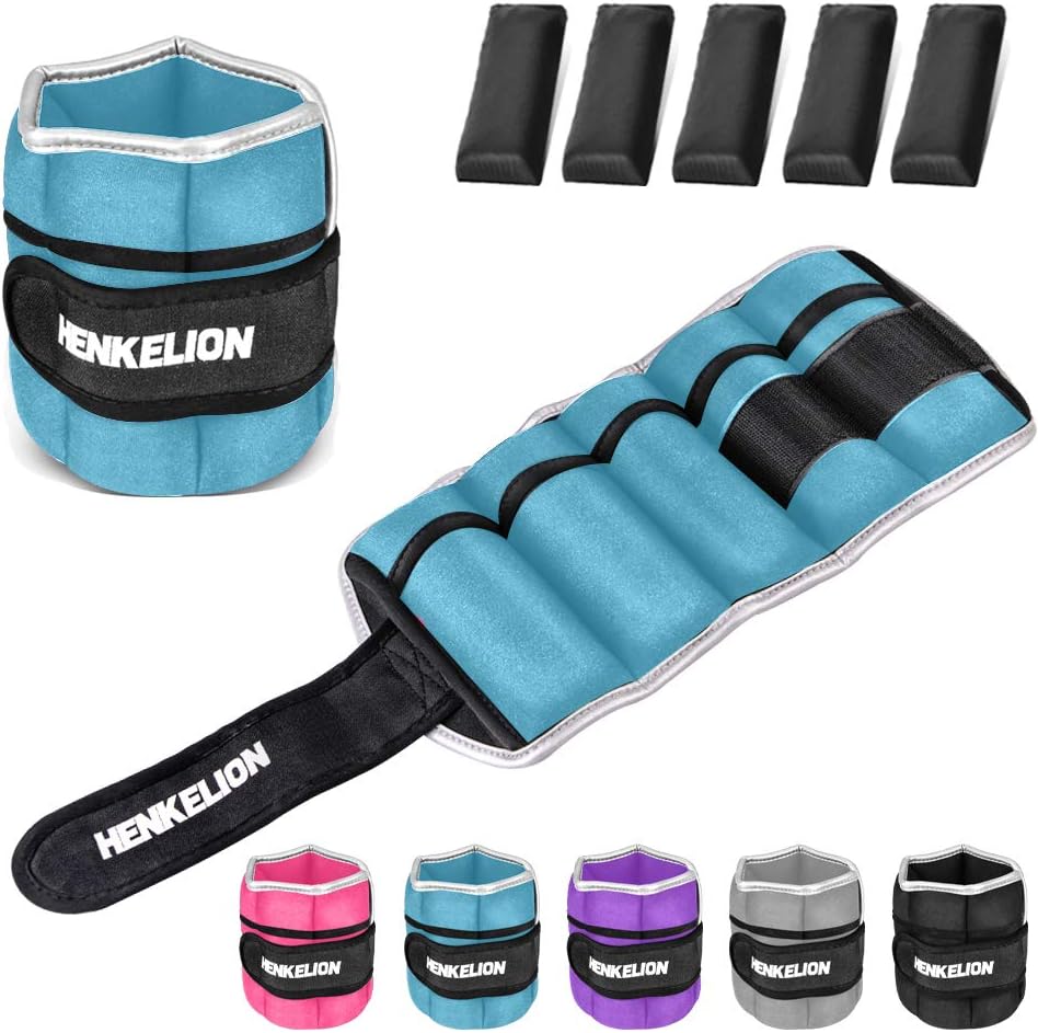 POWER UP Adjustable Ankle & Wrist Weights for Strength Training