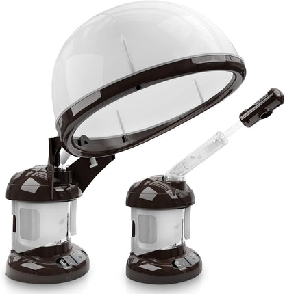 SELF CARE PRO Hair Steamer  2 in 1 Ozone Facial Steamer | Design for Personal Care Use at Home or Salon 