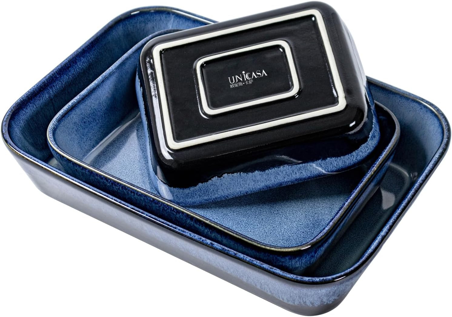 BUILD THE WHOLE CAKE Baking Dishes for Oven | Ceramic Casserole Dish Bakeware Set 9X13 