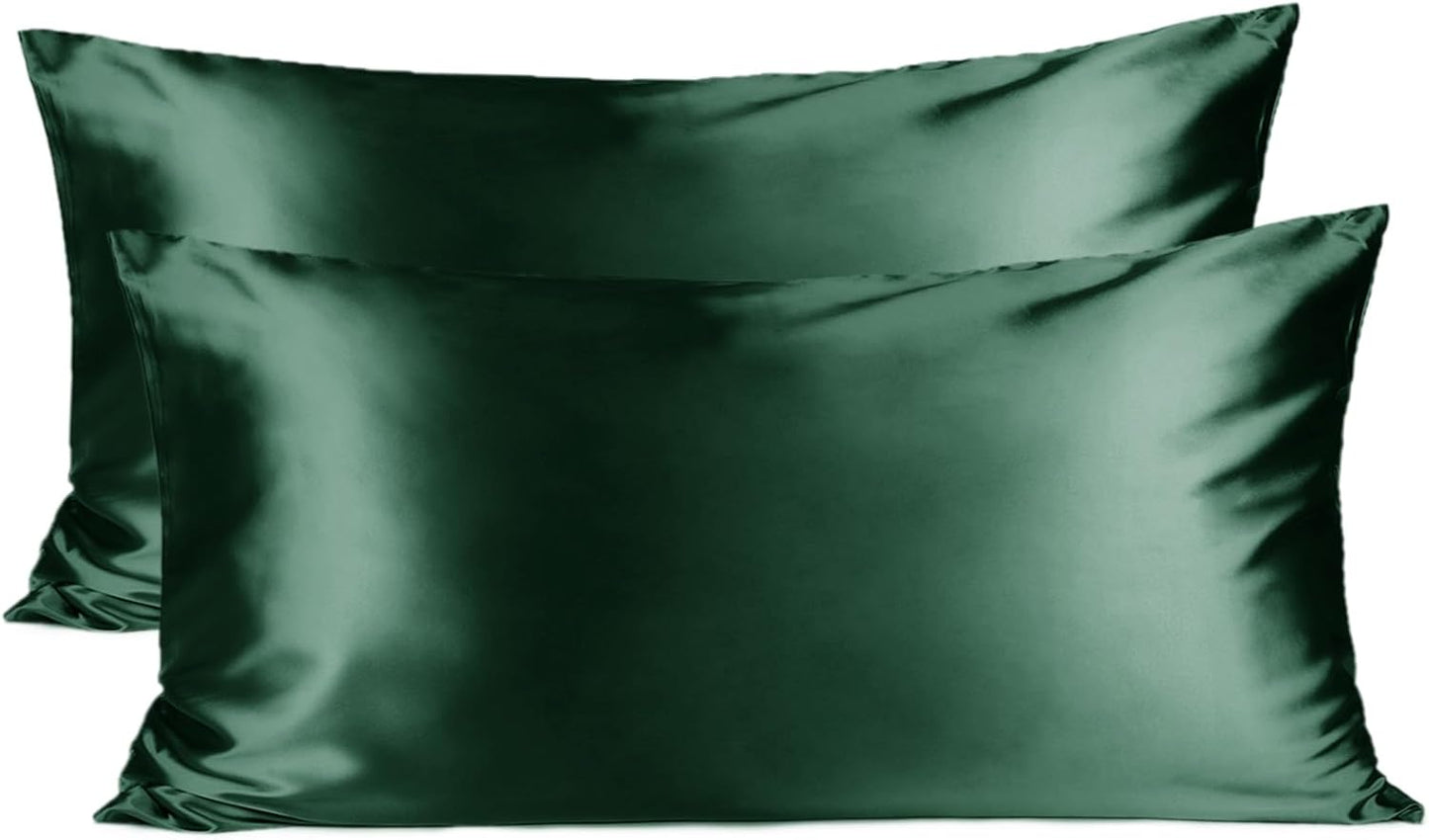 BUTTERY SATIN PILLOWCASE for Hair and Skin with Zipper