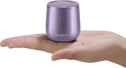 HABIT STACK 101Bluetooth Waterproof Mini Portable Wireless Speaker | Handheld Pocket Size | Built in Mic for Showering, Driving, Cooking, Hiking Biking Gift Laptop Tablet