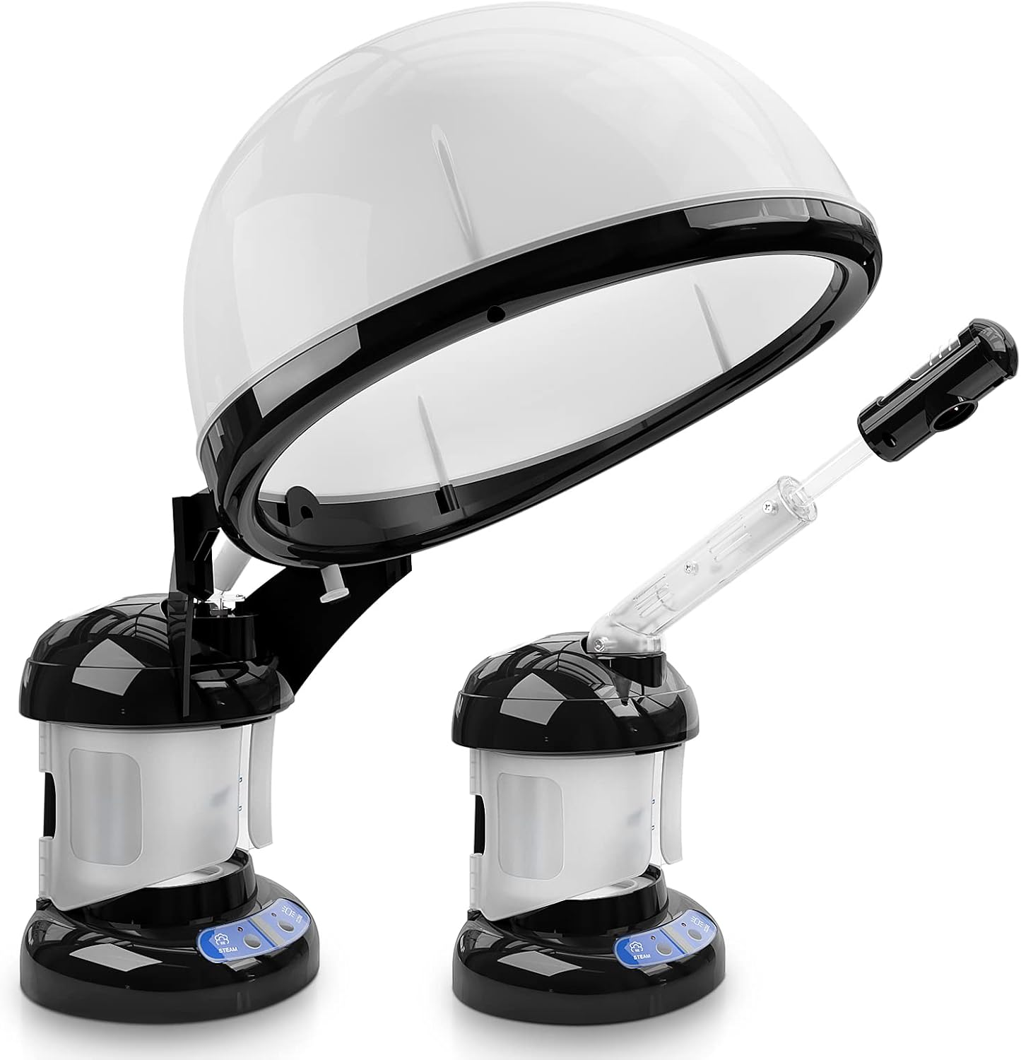 SELF CARE PRO Hair Steamer  2 in 1 Ozone Facial Steamer | Design for Personal Care Use at Home or Salon 