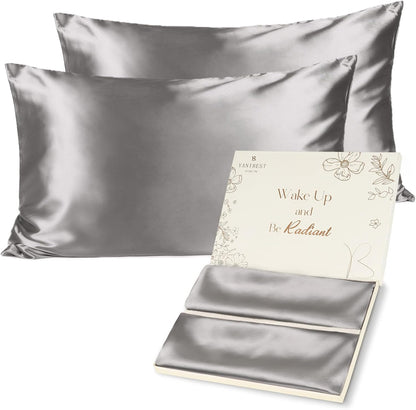 BUTTERY SATIN PILLOWCASE for Hair and Skin with Zipper