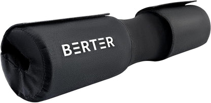 GET THE GAINS Barbell Pad for Hip Thrust and Squats Lunges - Foam Sponge Squat Bar Pad - Neck & Shoulder Protection