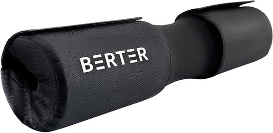 GET THE GAINS Barbell Pad for Hip Thrust and Squats Lunges - Foam Sponge Squat Bar Pad - Neck & Shoulder Protection