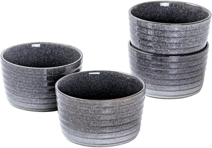 STYLISH CHEF Ramekins | Set of 2 & 8 Oz | Oven Safe Baking Set for Baked Oats, Mug Cakes, Custard, Pudding, Souffle Cups