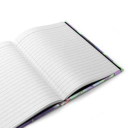 Floral Moon Journal — "Hot Nymph" Hardcover Matte Notebook