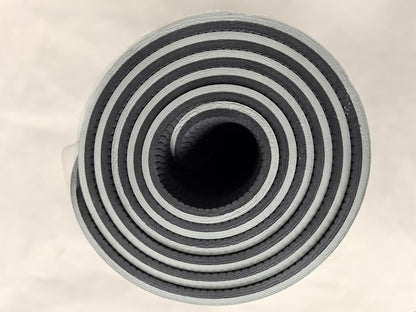 BUILD UP YOUR TEMPLE ~ Yoga Mat with Strap, 1/3 Inch Extra Thick Yoga Mat Double-Sided Non Slip, Professional TPE Yoga Mats for Women Men, Workout Mat for Yoga, Pilates and Floor Exercises