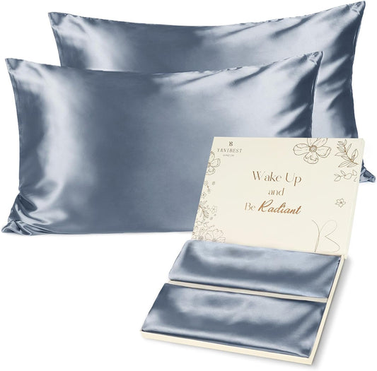 BUTTERY SATIN PILLOWCASE for Hair and Skin with Zipper
