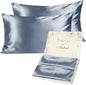 BUTTERY SATIN PILLOWCASE for Hair and Skin with Zipper
