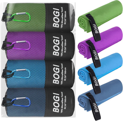 HAIR CARE 101 Microfiber Hair, Travel, Sports Towel | Quick Dry, Soft Lightweight, Absorbent, Compact Towel |  Camping Gym Beach Bath Yoga Swimming Backpacking | M:40''X20''