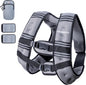 TRAIN LIKE YOU MEAN IT Weight Vest with Reflective Stripe for Strength Training, Running, Walking, Jogging